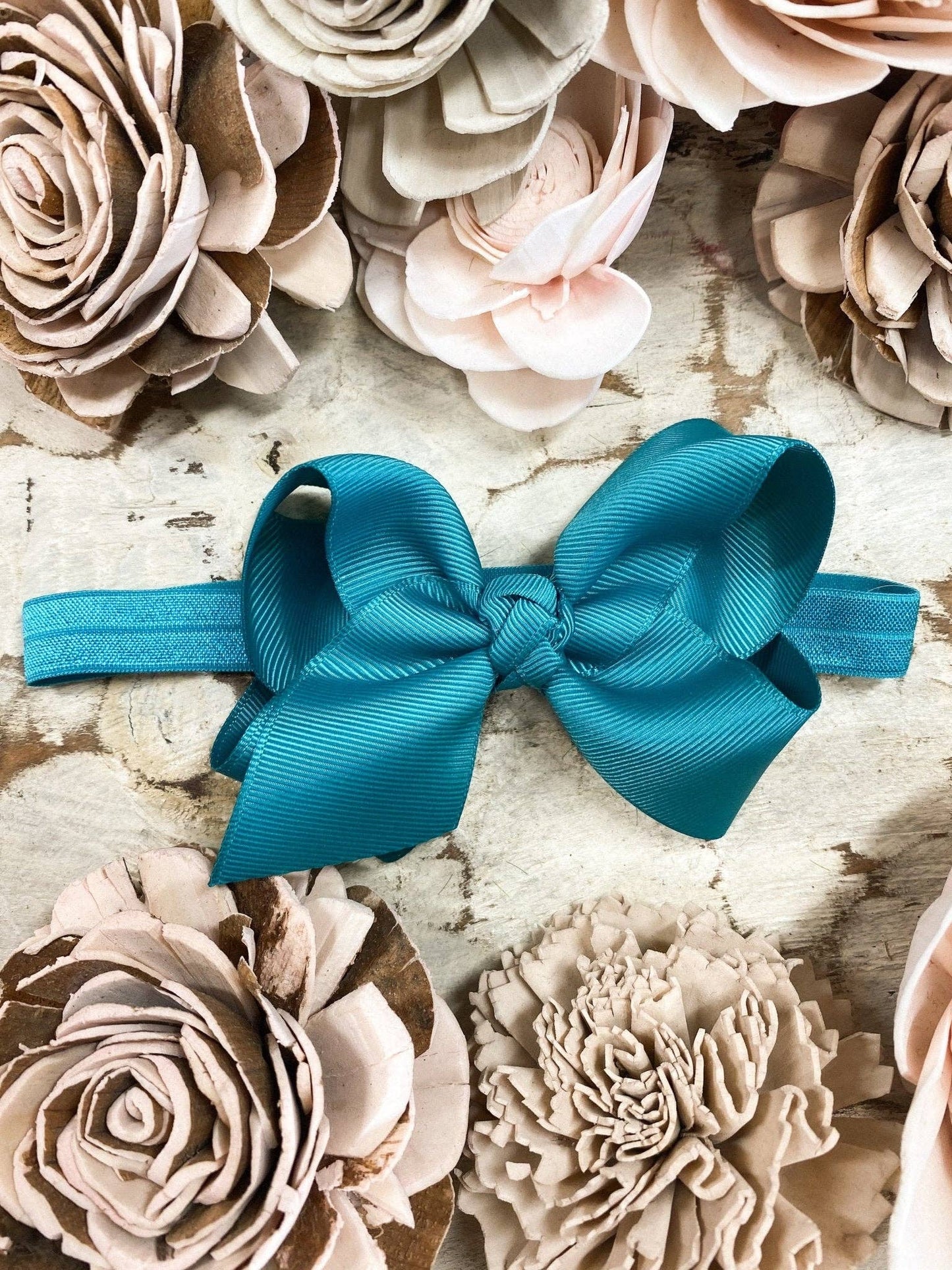 Hair Bow Essential Grosgrain - Headband - 4"