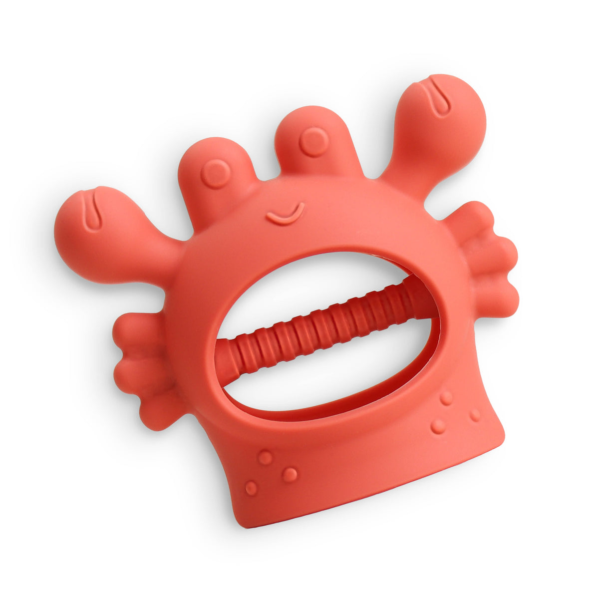 Teether Crab Bitzy Grip™ Silicone