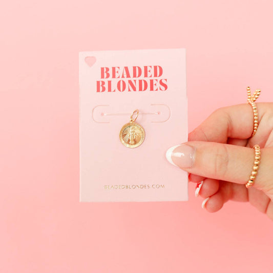 Virgin Mary Gold Charm (Interchangeable)