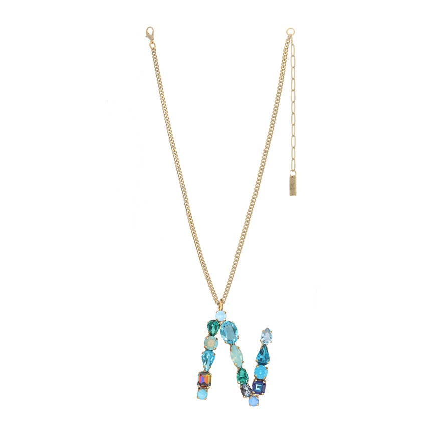 Monograms in Neon Necklace