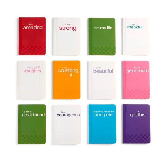 Notebook Notes to Self Pocket - 12 Assorted
