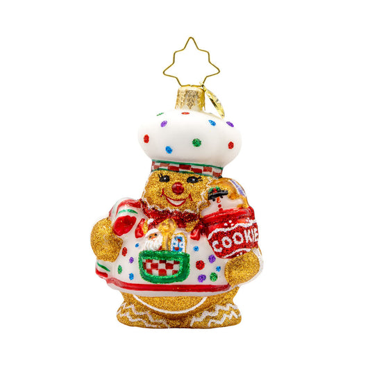 Christopher radko gingerbread man ornament 