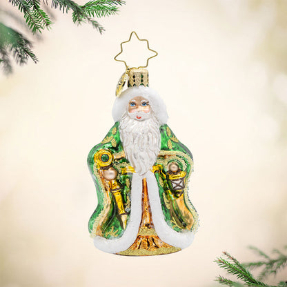 Orn Little Gems Santa 2025
