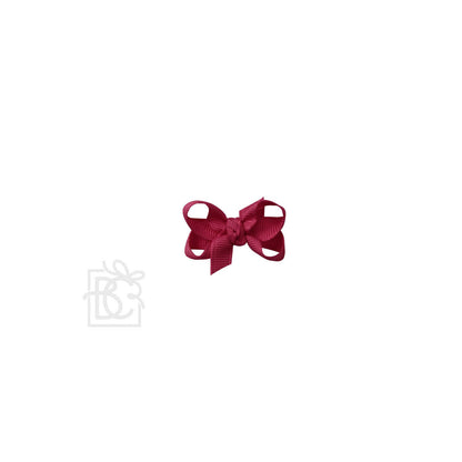 Hair Bow Clip SIGNATURE GROSGRAIN
