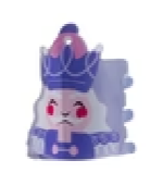 Claw Clip Nutcracker Sugarplum Small