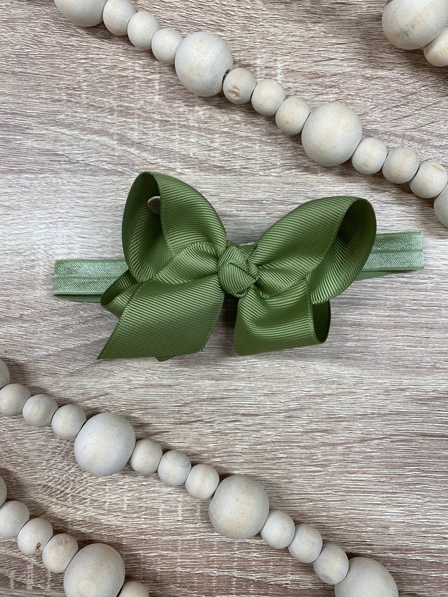 Hair Bow Essential Grosgrain - Headband - 4"