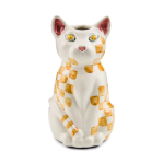 Mackenzie-Childs Vase Cat Collectors Series Edition