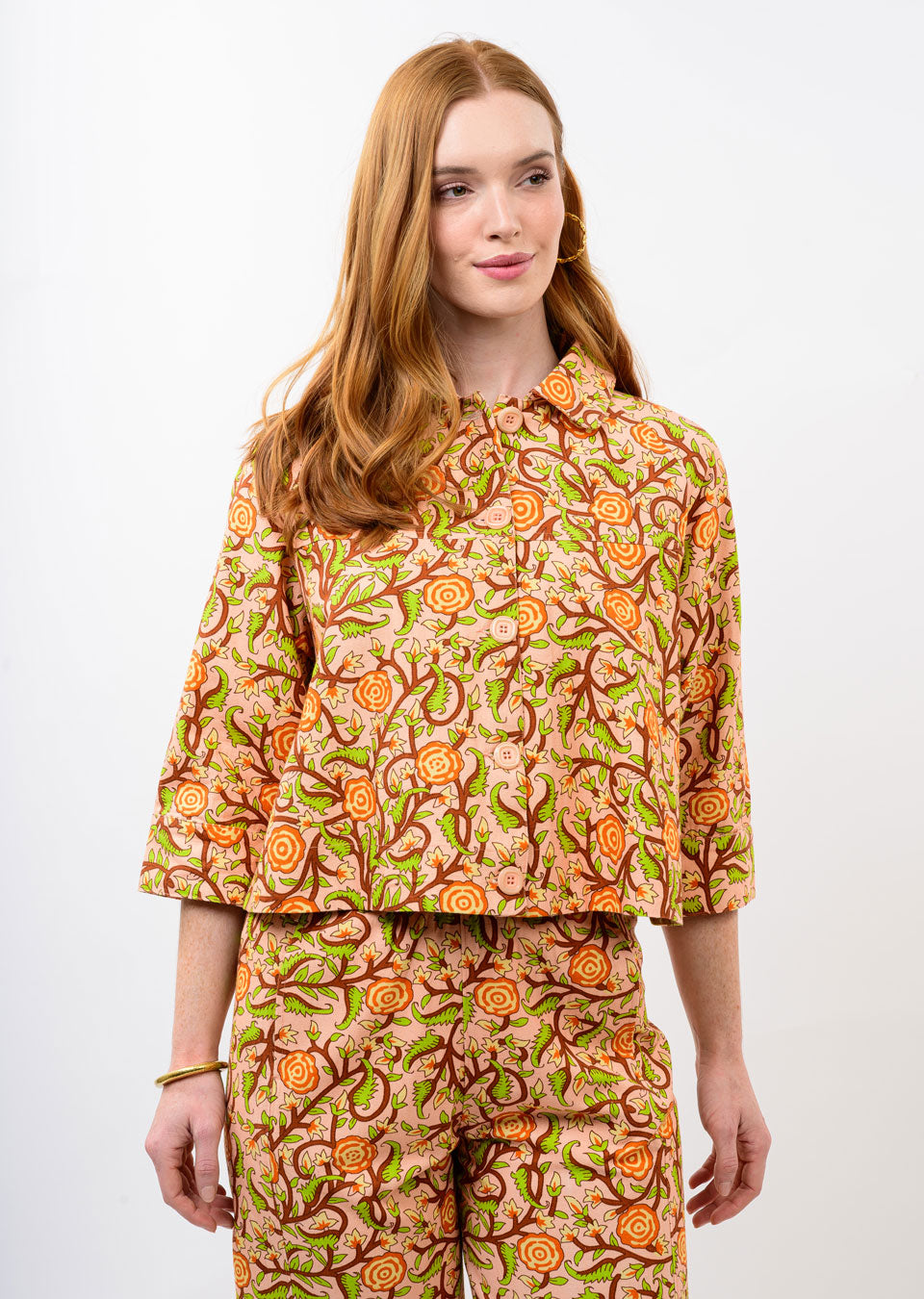 Ivy Jane Jacket Swing PEACH