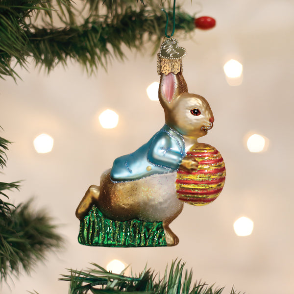 Ornament Peter Rabbit With Easter Egg