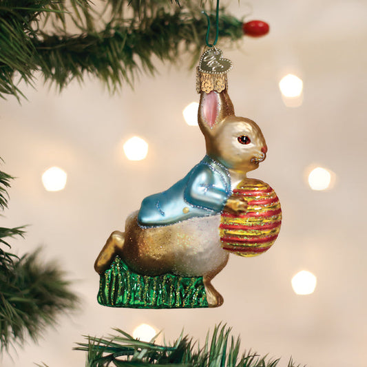 Ornament Peter Rabbit With Easter Egg