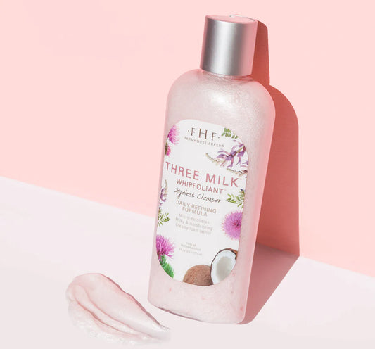 FarmHouse Fresh Face Cleanser Three Milk Whipfoliant Ageless