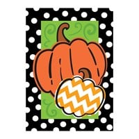 Flag  Sassy Pumpkins Burlap