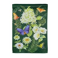 Flag Flutters & Flowers Suede Garden