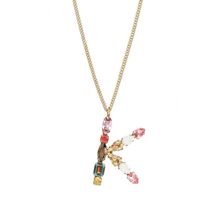 Monograms in Neon Necklace