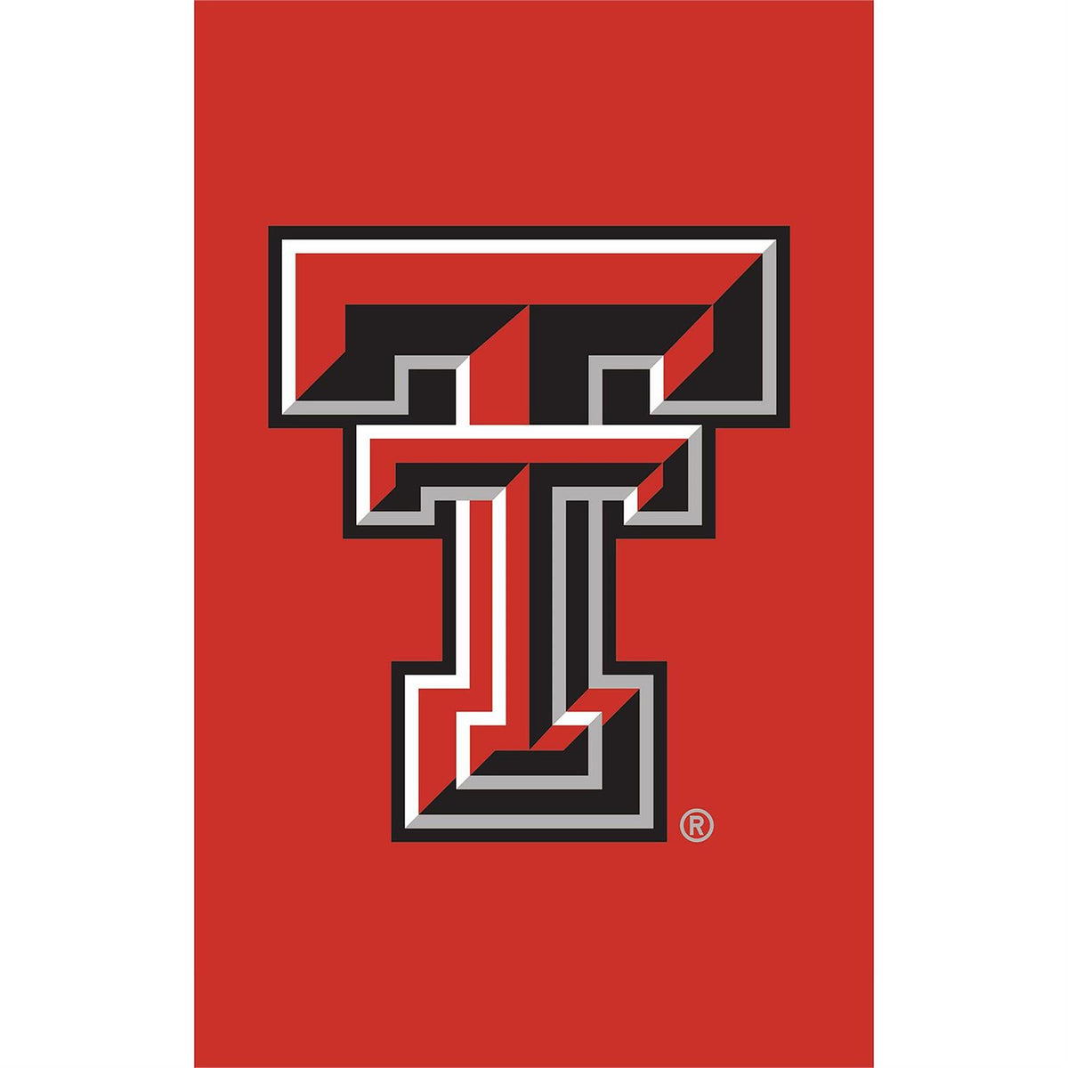 Flag Texas Tech University Applique Garden