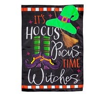 Flag Hocus Pocus Time Applique
