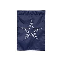 Flag Dallas Cowboys Applique Garden 12.5x18