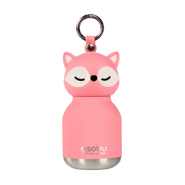ASOBU Bottle Pink Fox Bestie Mini 6.7oz