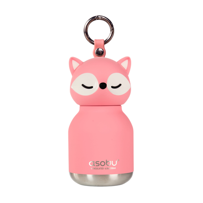 ASOBU Bottle Pink Fox Bestie Mini 6.7oz