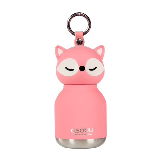 ASOBU Bottle Pink Fox Bestie Mini 6.7oz