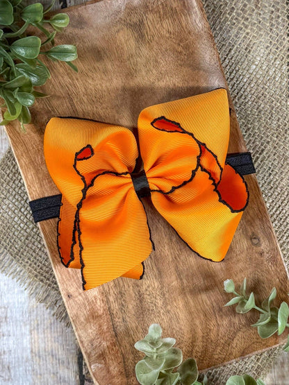 Hair Bows Classic Moonstitch Boutique Bows Girls Hair Accessories Clip or Headband