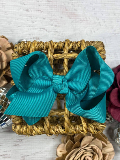 Hair Bow Essential Grosgrain Alligator Clip 4"