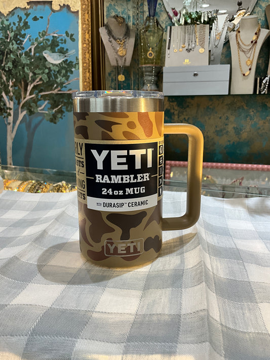 Yeti Rambler 24oz WITH DURASIP CERAMIC LINING Stackable Mug