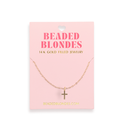 Cross Charm Necklace