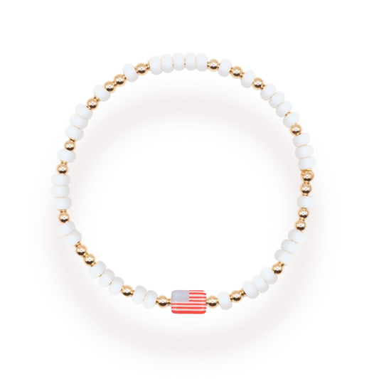 American Flag Bracelet