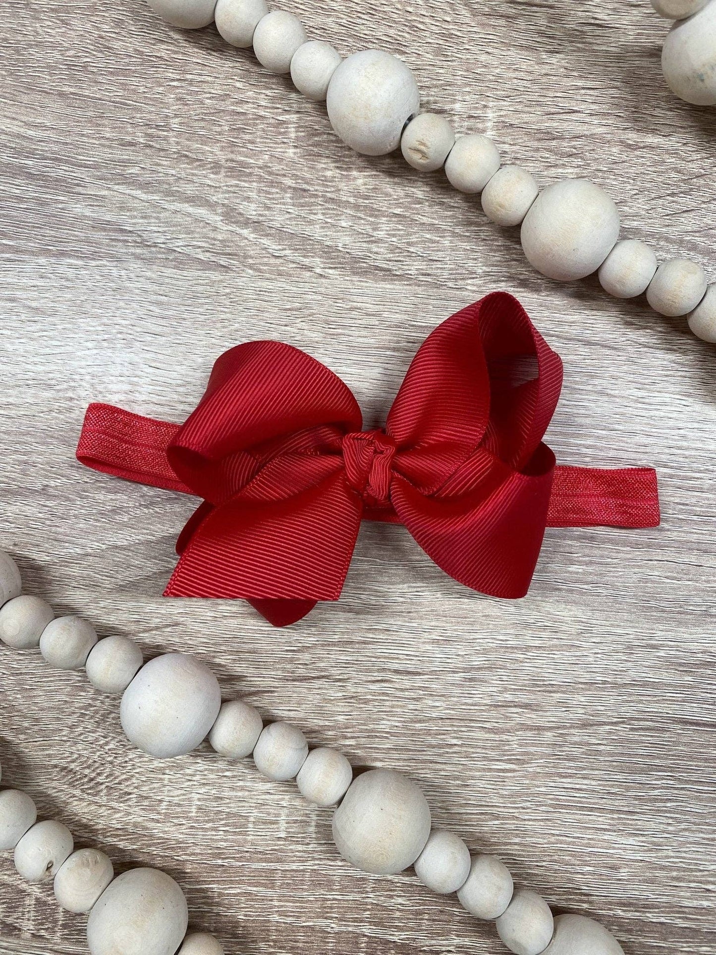 Hair Bow Essential Grosgrain - Headband - 4"