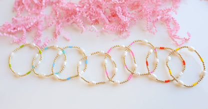 Poppi Turquoise Pearl Bracelet