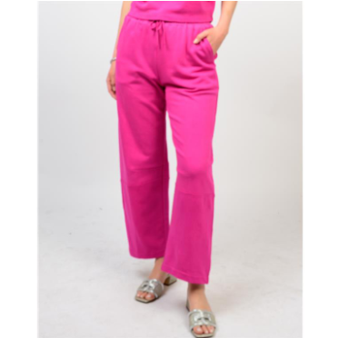 IVY JANE PANTS BARREL KNIT FUCHSIA