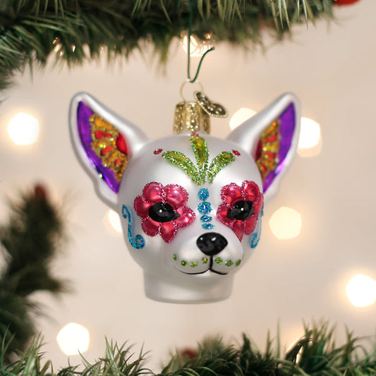 Ornament Dog Dia De Los Muertos