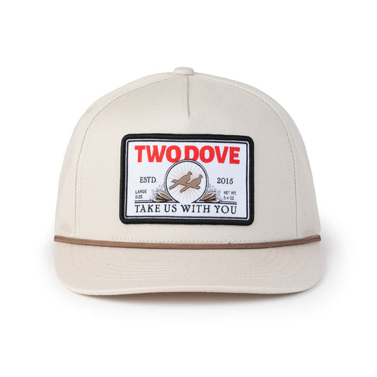 Cap Golden Patch Five Panel Tan