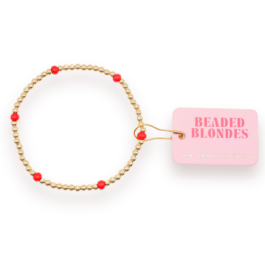Poppi Bracelet Bright Red