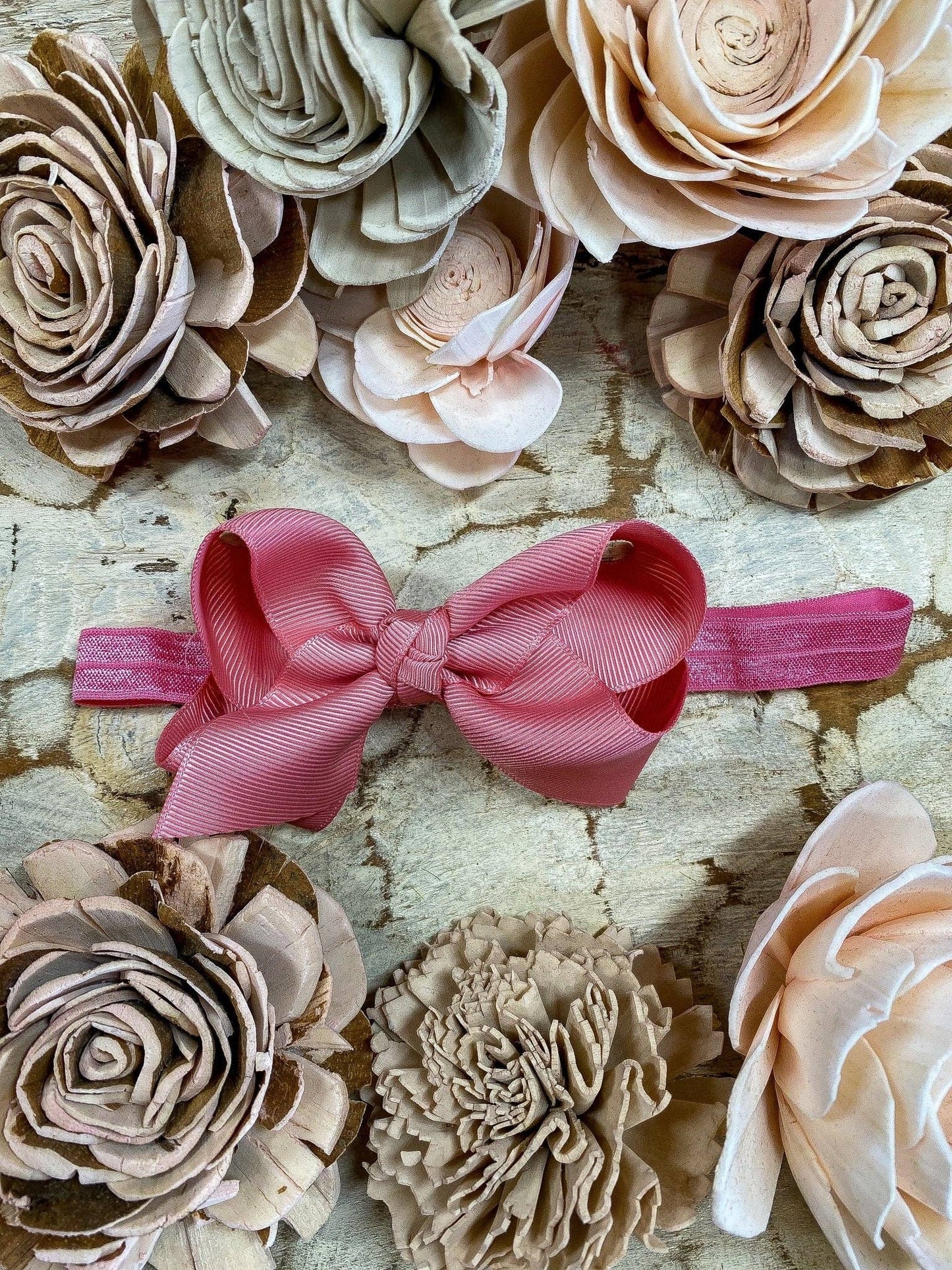 Hair Bow Essential Grosgrain - Headband - 4"
