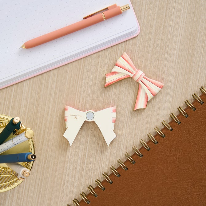 Mackenzie-Childs Magnet Bow Rosy