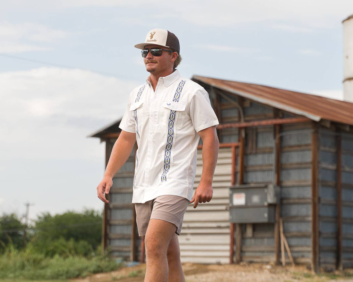 Shirt Guayabera Bluebonnet