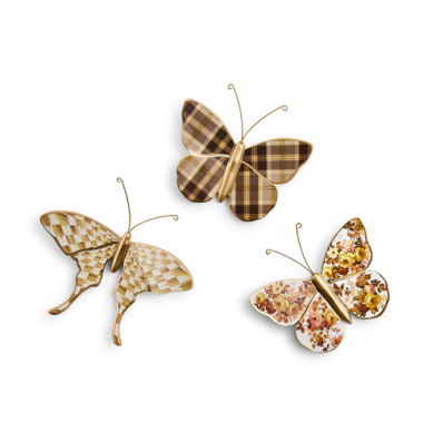 Mackenzie Childs Butterfly Wall Decor Assorted