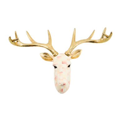 Mackenzie Childs Deer Small Wall Decor-2 Colors