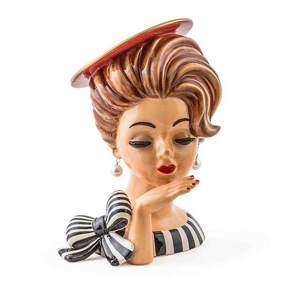 Vase Lady Portrait