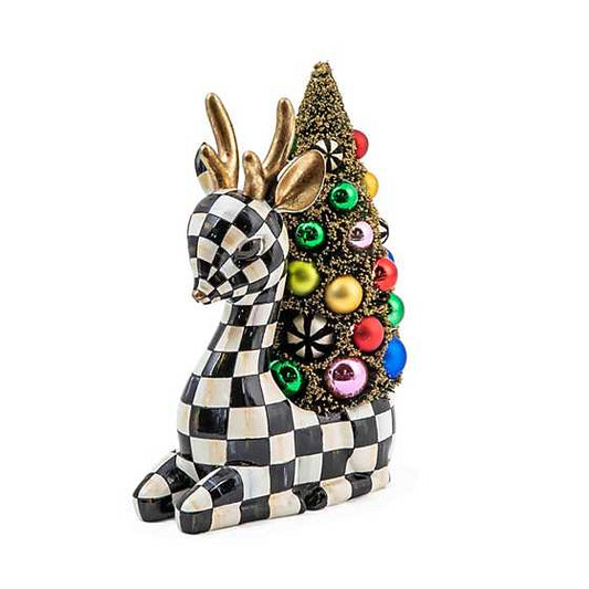 Deer Tree Retro Granny Kitsch