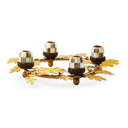 CANDLE RING AUTUMNOLOGY LEAF HOLDER