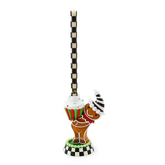 Candle Holder Gingerbread Bake Shop