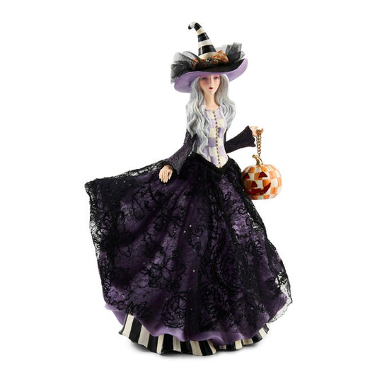Mackenzie-Childs Witch The Pumpkin Belle Illuminated Figurine