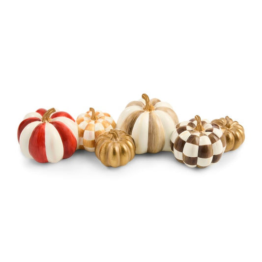 Mackenzie-Childs Pumpkin Cluster Harvest Glow