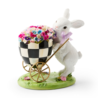 Bunny & Egg Cart Frolic Spring