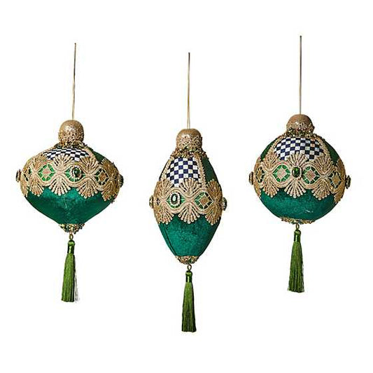 Ornament Bauble Emerald Luxe