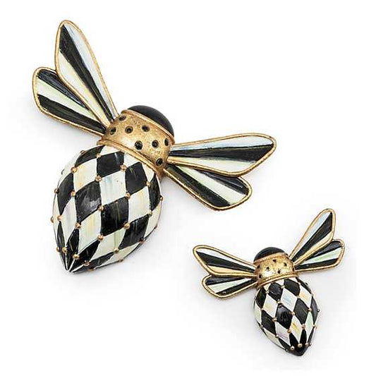 Magnet Bee Courtly Check