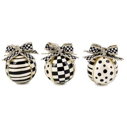 Ornaments Ball Courtly Noel Capiz